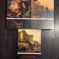 Combo illiad + oddysey + cách mạng Pháp