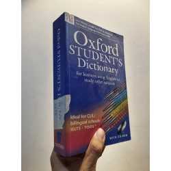 OXFORD STUDENT'S DICTIONARY : For Learners Using English To Study Other Subjects (các năm 2010, 2011, 2016, 2018) 179416