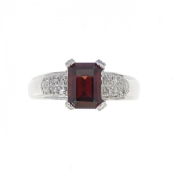 Nhẫn Zircon K18WG - Hàng hiệu Chính hãng 852956