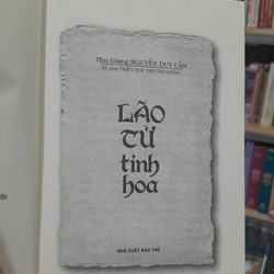 LÃO TỬ TINH HOA - NGUYỄN DUY CẨN (THU GIANG) 461004