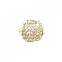 Nhẫn kim cương K18YG 0.28CT 670479