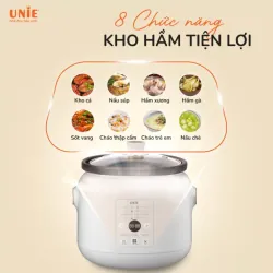 Nồi kho hầm UNIE 2L – Hẹn giờ 24 tiếng, nấu ngon chuẩn vị 573132