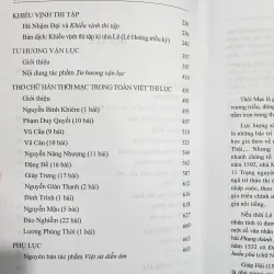 Tuyển tập thơ phú thời Mạc | đinh khắc thuân  936231