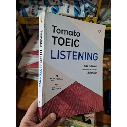 Tomato Toeic listening mới 90% bẩn nhẹ có kèm CD 2013 HCM0808 HỌC NGOẠI NGỮ