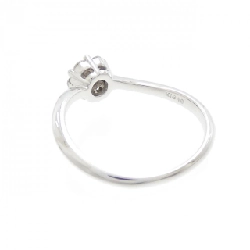 Nhẫn kim cương hoa K18WG 0.30CT 670933