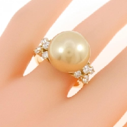 Nhẫn ngọc trai trắng Tasaki 13mm - Hàng hiệu Authentic 835655