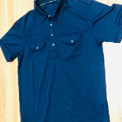 Áo Polo Nhật Uniqlo size L màu xanh than 17742