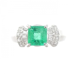 Nhẫn Emerald PT900 0.81CT - Hàng hiệu Chính hãng 849181