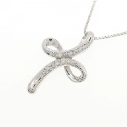 Dây chuyền kim cương K18WG 0.10CT - Hàng hiệu Chính hãng 862518