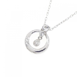 K10WG Đá Topaz Trắng Dây Chuyền - Hàng hiệu Chính hãng 865945