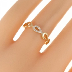 Nhẫn kim cương K18YG 671692