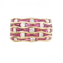 Nhẫn Ruby K18YG 1.97CT - Hàng hiệu Chính hãng 848013