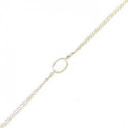 585YG Đá Topaz Trắng Vòng Tay - Hàng hiệu Chính hãng 873633