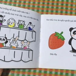 Ehon cho bé từ 0-6tuổi - Bữa tiệc sắc màu của thú trắng 463316