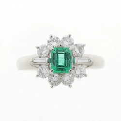 Nhẫn Emerald PT900 0.33CT 668929