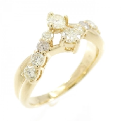 Nhẫn kim cương K18YG 0.58CT - Hàng hiệu chính hãng