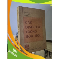 (TẶNG BOOKMARK) Các định luật trong hóa học mới 80% ố vàng 1983 RBK0308 GIÁO TRÌNH, CHUYÊN MÔN