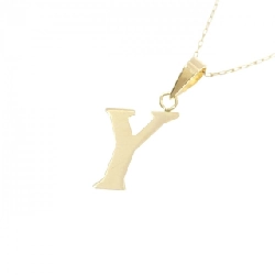 K18YG Chữ cái Y Dây chuyền - Hàng hiệu Chính hãng 859057