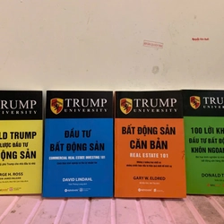 Combo 4 cuốn sách đầu từ Bất động sản của Tống Thống Mỹ Donald Trump copy 1