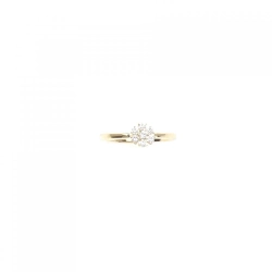 Nhẫn kim cương hoa K18YG 0.15CT - Hàng hiệu Chính hãng 855496