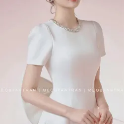 Váy cưới Meo store, size M, đơn giản, sang trọng  1010001