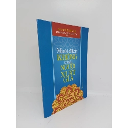 (TẶNG BOOKMARK) Mười điều không của người xuất gia mới 90% 2016 RBK1509