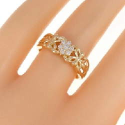 Nhẫn kim cương K18YG 0.14CT 671731