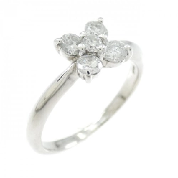 Nhẫn kim cương hoa PT900 0.46CT