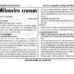 Thuốc bôi Mibeviru Cream 17035