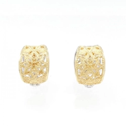 Bông tai kim cương K18YG/K18WG 0.08CT - Hàng hiệu chính hãng 878537