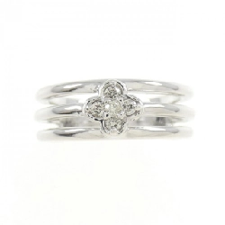 Nhẫn kim cương K18WG hoa 0.07CT 672948