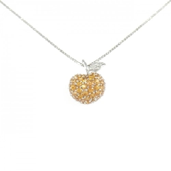 K18WG Sapphire Necklace 0.96CT - Hàng hiệu Authentic