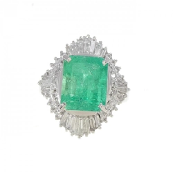 Nhẫn Emerald PT900 3.15CT - Hàng hiệu Chính hãng 851273