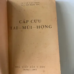 Cấp cứu tai mũi họng, Lê Văn Bích và Ngô Mạnh Sơn 709423