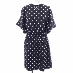 Đầm cotton chấm bi LOUIS VUITTON FMJD96OB5 - Hàng hiệu Authentic