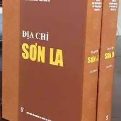 Địa chí Sơn La (bộ 2 tập boxset bìa cứng) khổ lớn-mới nguyên) nxb Sự Thật 2020