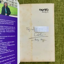 OXFORD THƯƠNG YÊU (Có chữ ký tay của Dương Thuỵ) - Dương Thuỵ 575498