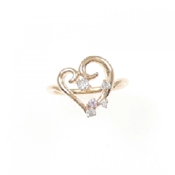 Nhẫn Sapphire K10PG hình trái tim 0.03CT 668777