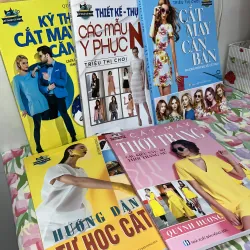 Combo 5 cuốn Cắt May Thiết Kế Trang Phục Quần Áo