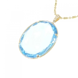 K18YG Blue Topaz Necklace - Hàng hiệu Authentic 863172