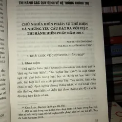 Thi hành hiến pháp năm 2013 - Thực trạng và những vấn đề đặt ra  754003
