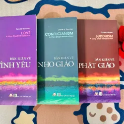 [Tri Thức Bỏ Túi] Combo 3 cuốn Dẫn luận (VSI): Tình yêu - Nho giáo - Phật giáo -