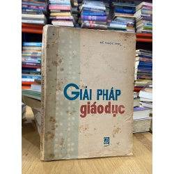 Giải pháp giáo dục - Hồ Ngọc Đại
