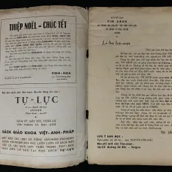 nguyệt san Tin Sách, số đặc biệt (Số 6 - Tháng 12/1962), do Trung tâm Văn bút Việt Nam 1024344