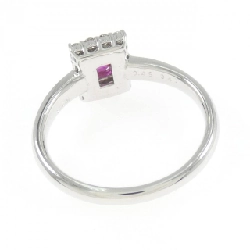 Nhẫn ruby K18WG 0.48CT 665804