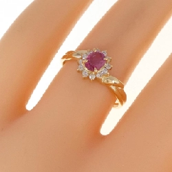 Nhẫn Ruby K18YG - Hàng hiệu Chính hãng 856111