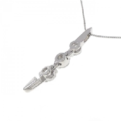 Dây chuyền kim cương 3 viên 2WAY PT900/PT850 0.50CT - Hàng hiệu Chính hãng 861299