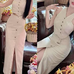 Set váy xẻ  699110