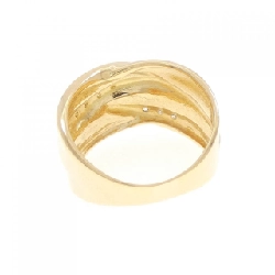 Nhẫn kim cương K18YG 0.10CT 671831