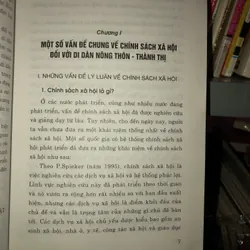 Chính sách xã hội đối với di dân nông thôn - thành thị ở Việt Nam hiện nay  704317